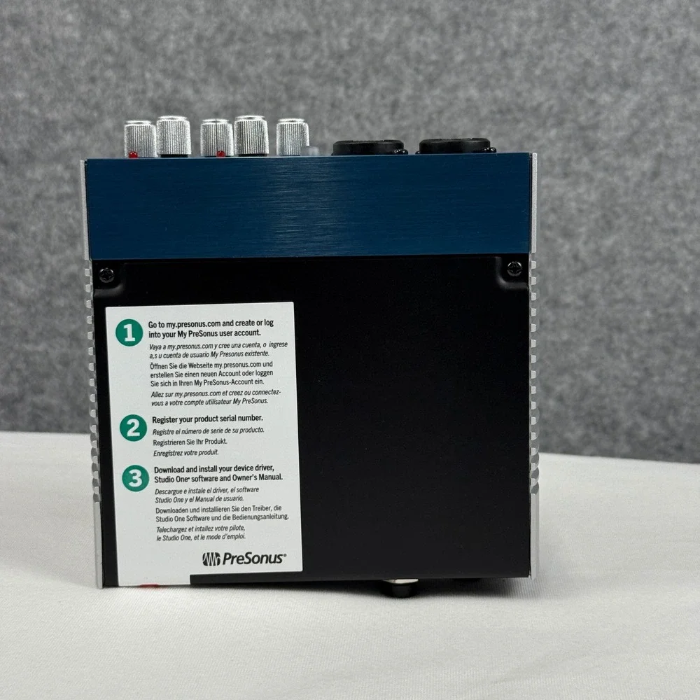 PreSonus AudioBox USB 96 2x2‎ USB 2.0 Audio Interface Blue 24-bit 96kHz MIDI